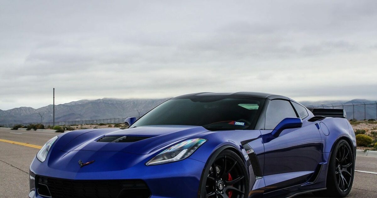 Admiral Blue Chevrolet C7 Z06 Corvette CF5V…